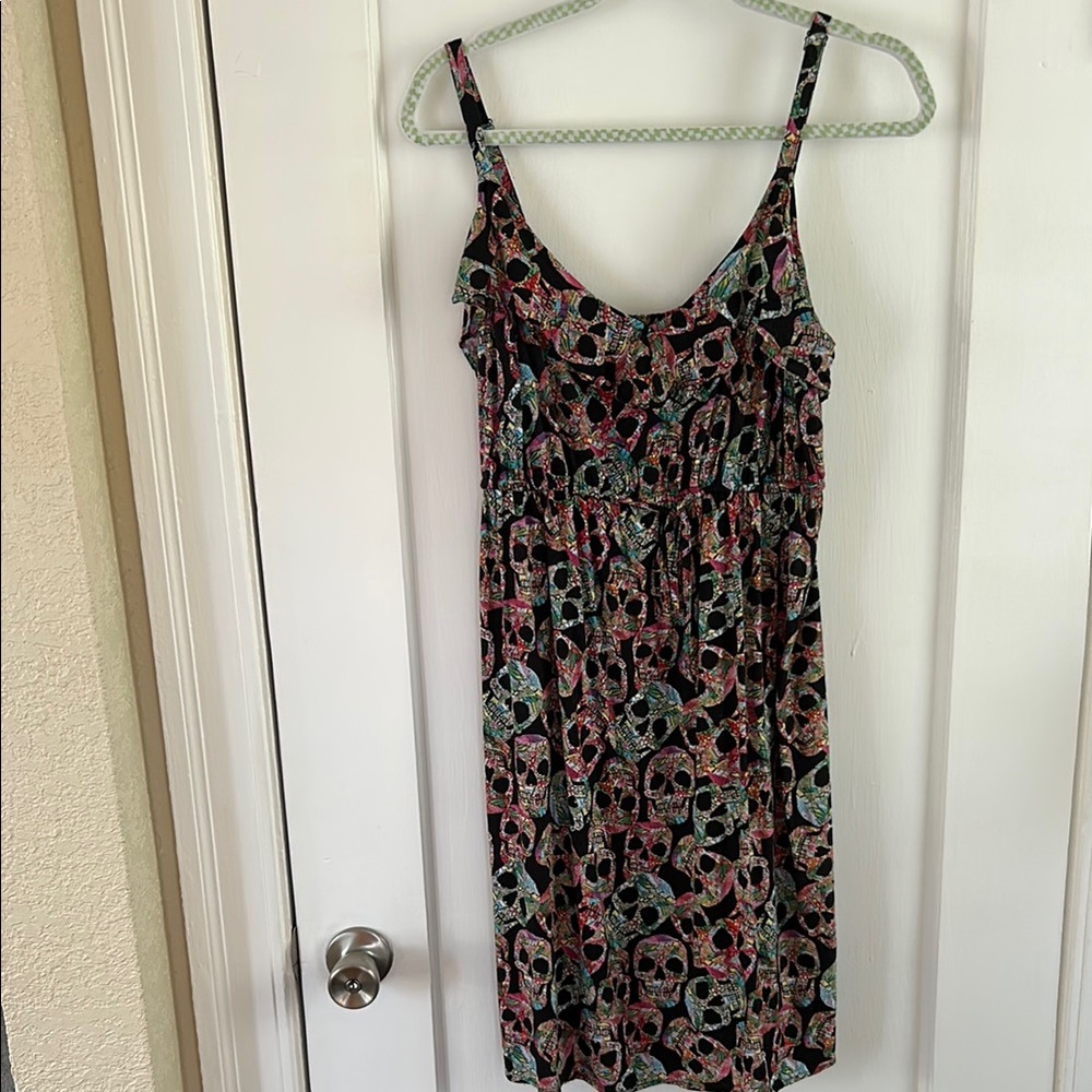 Torrid Colorful Skull Print Women's Dress